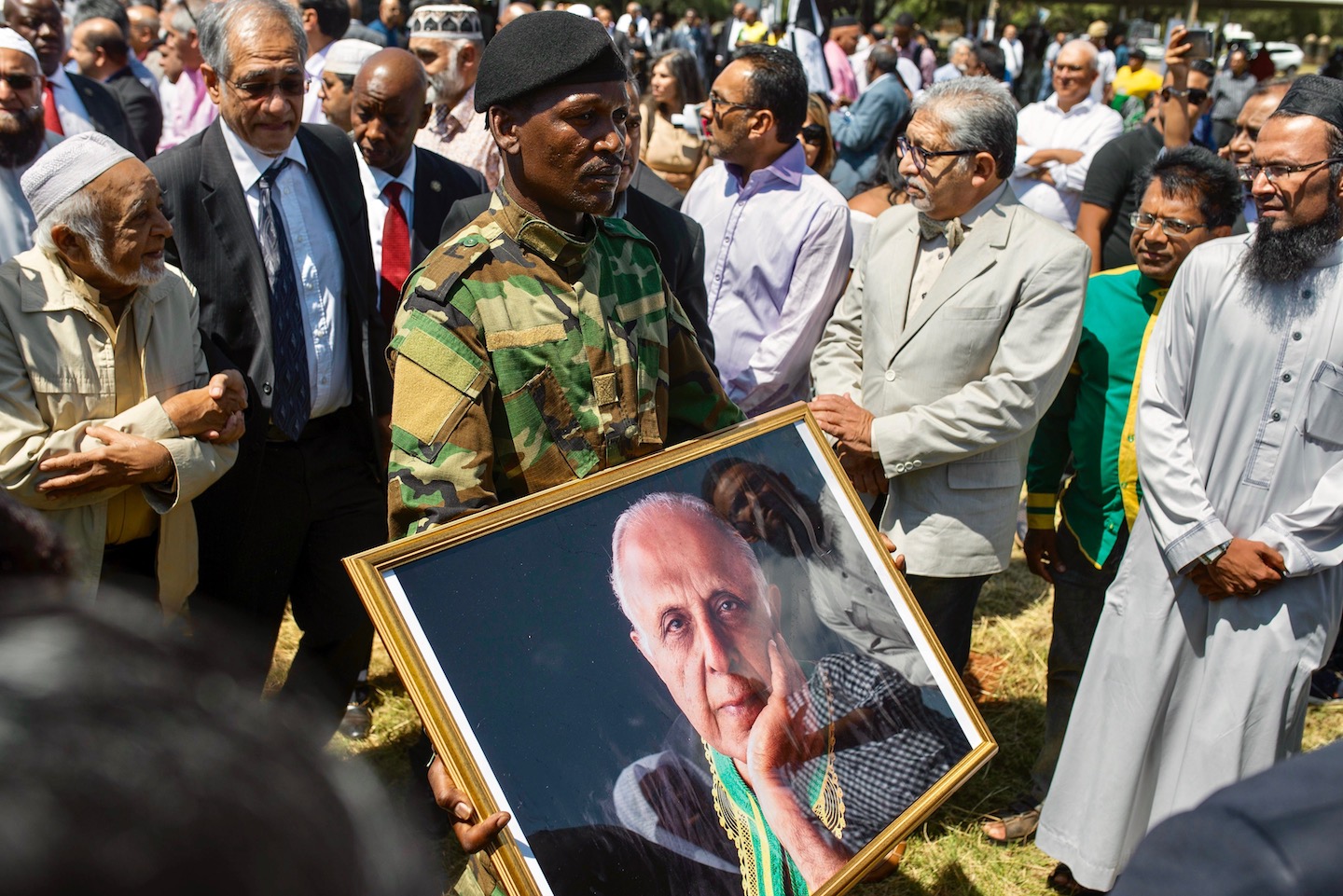 Photo of a funeral