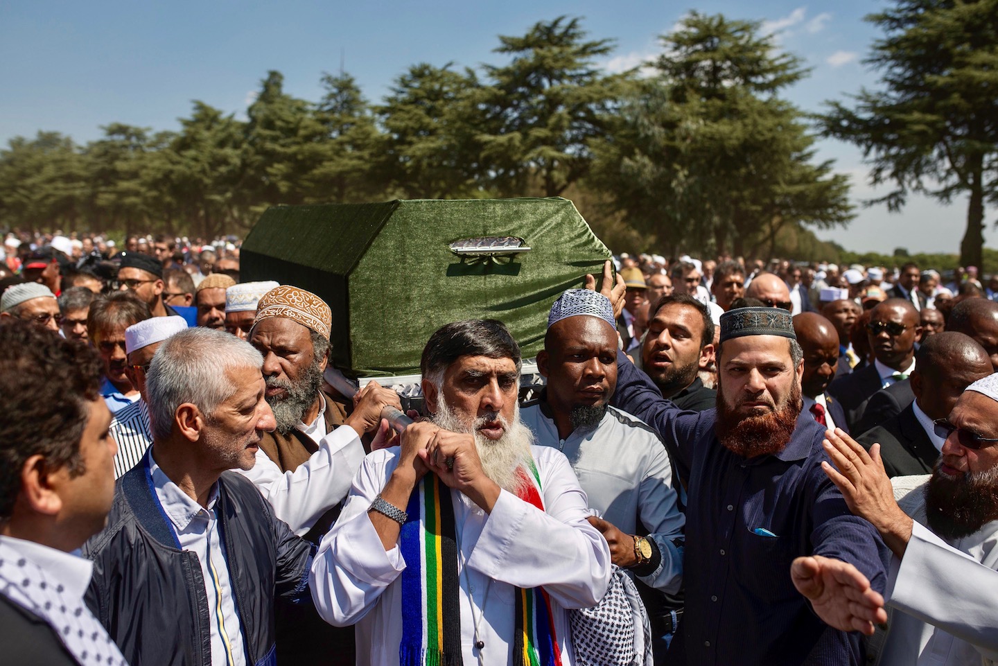 Photo of a funeral