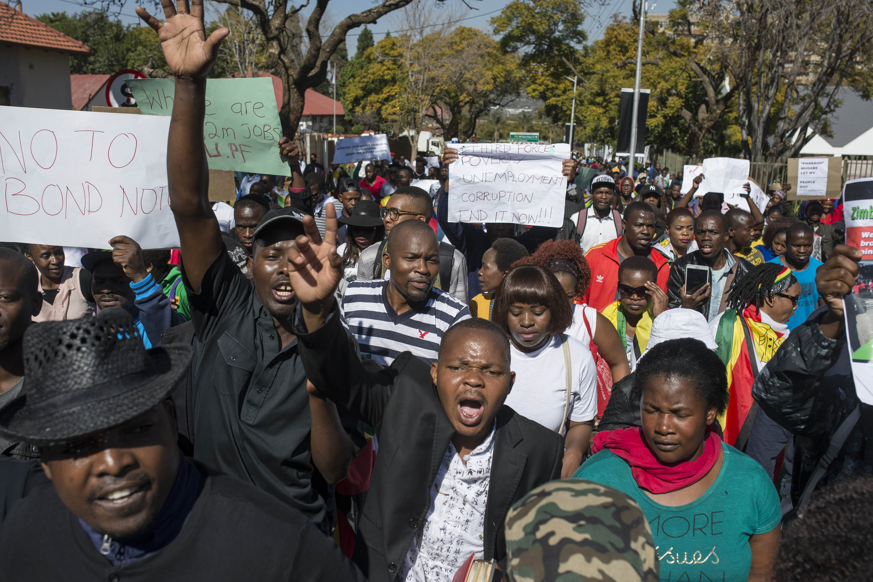 Photo of protesters