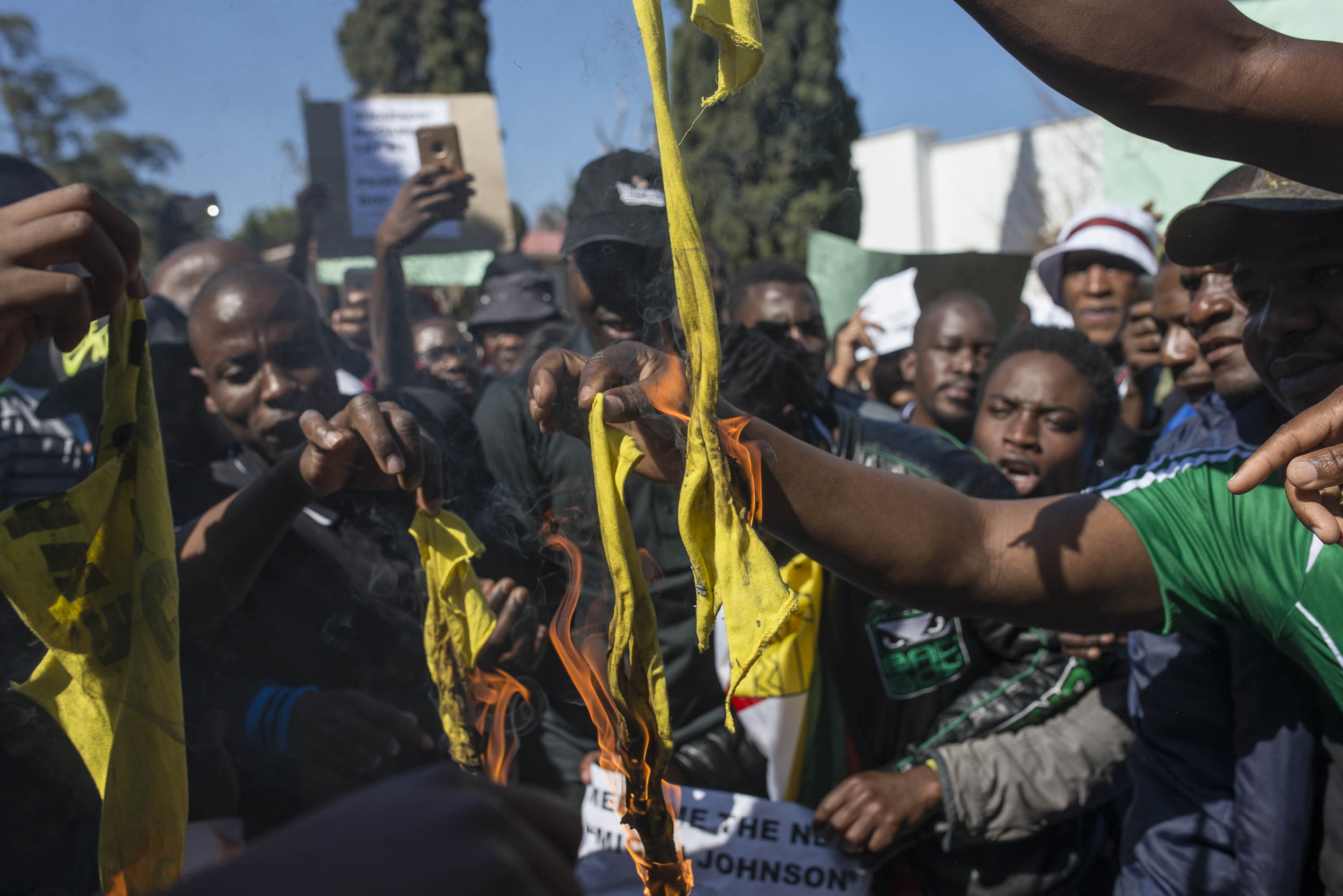 Photo of protesters