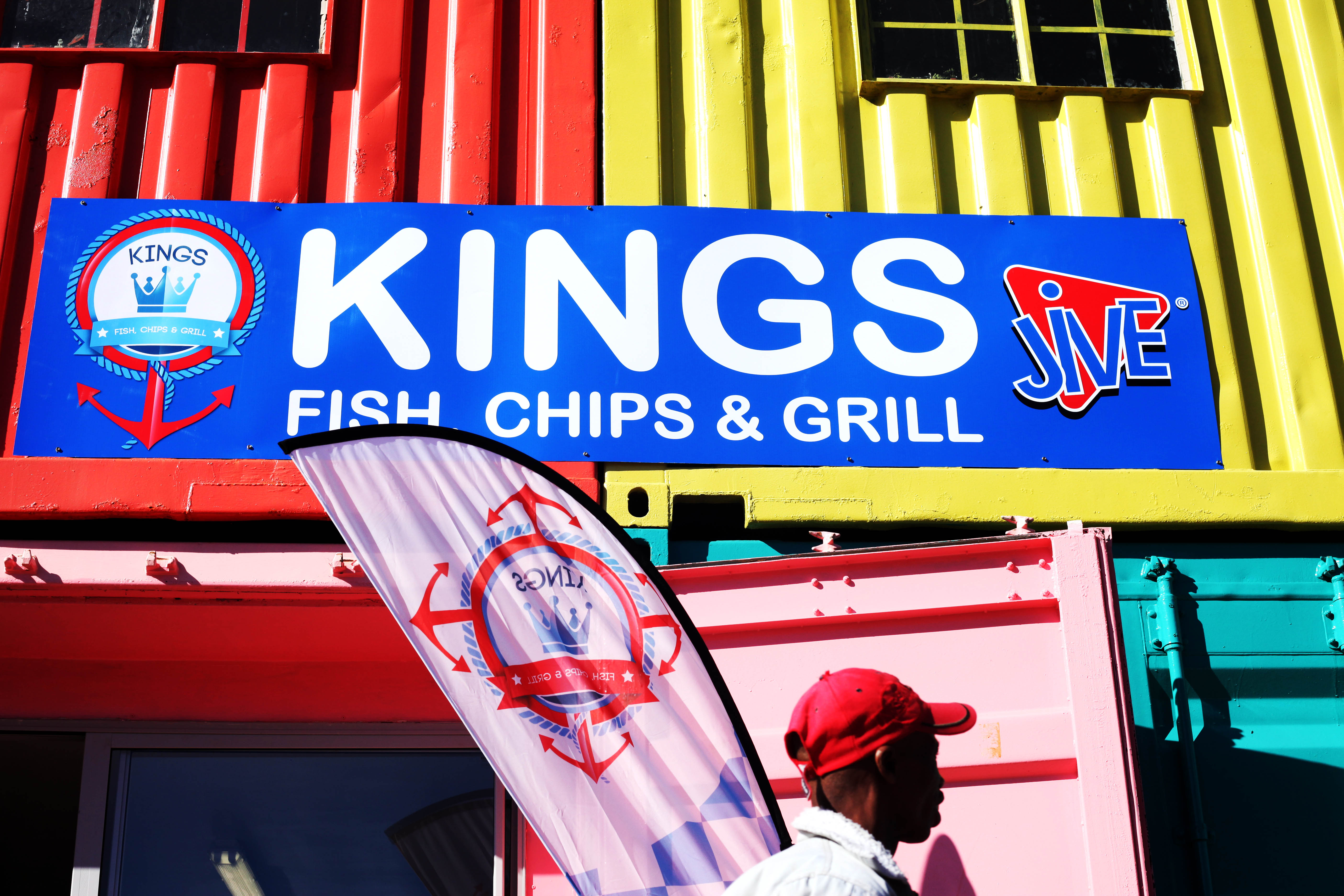 Photo of a fish-and-chip shop