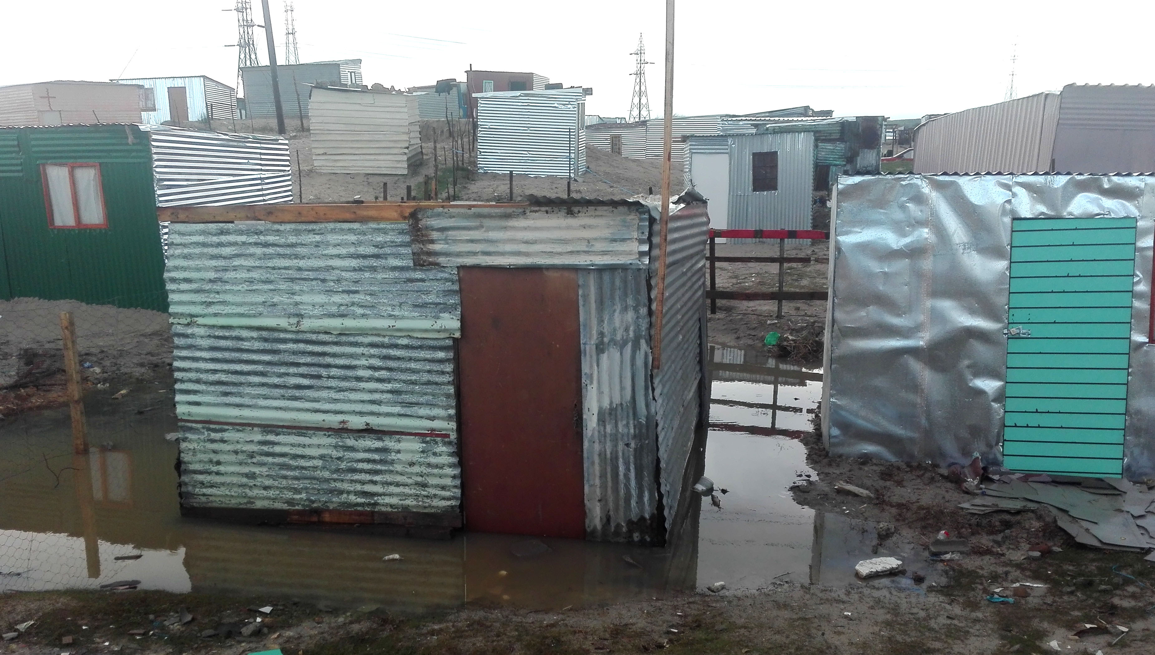 Photo of flooding in Cape Town