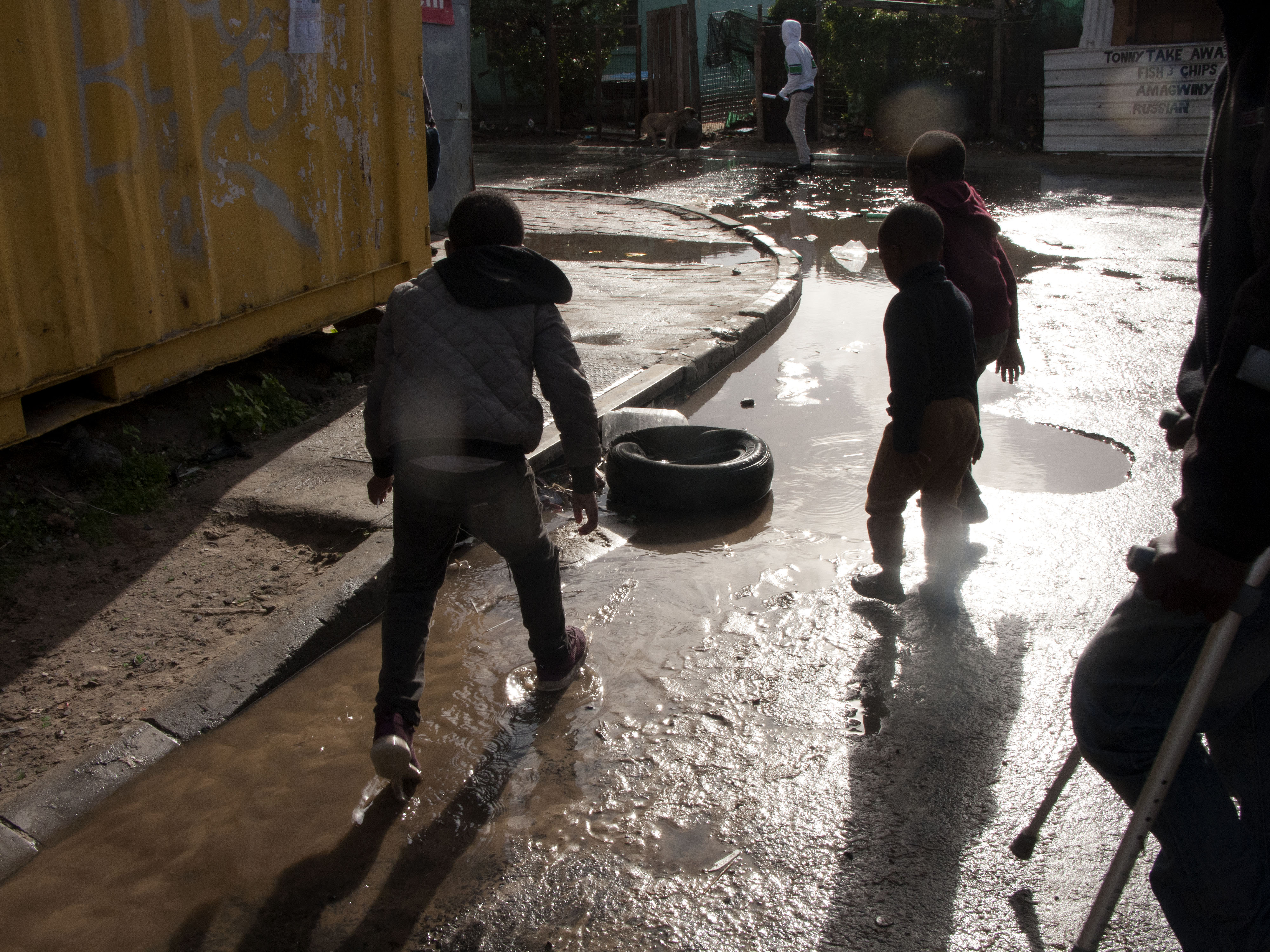 Photo of flooding in Cape Town